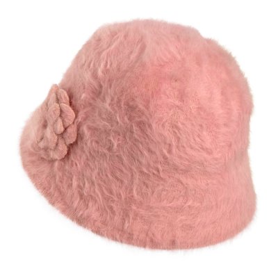 Chapeaux - Gårda Le Vigan Angora Bucket Hat (rose)