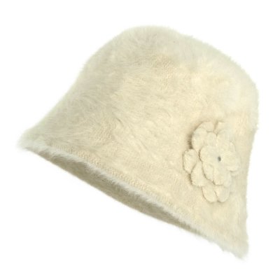 Chapeaux - Gårda Le Vigan Angora Bucket Hat (blanc)