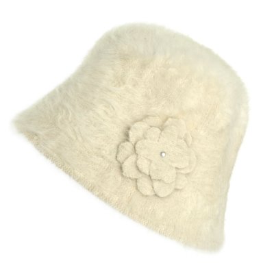 Chapeaux - Gårda Le Vigan Angora Bucket Hat (blanc)