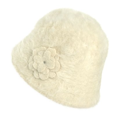 Chapeaux - Gårda Le Vigan Angora Bucket Hat (blanc)