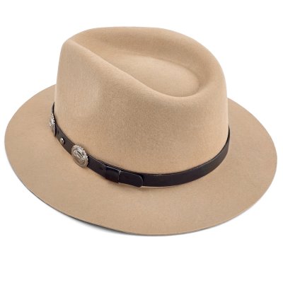 Chapeaux - Gårda Maricopa Fedora (beige)