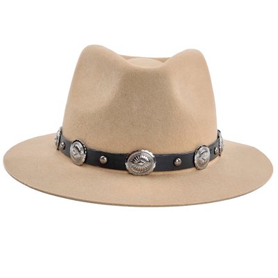 Chapeaux - Gårda Maricopa Fedora (beige)