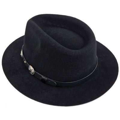 Chapeaux - Gårda Maricopa Fedora (noir)