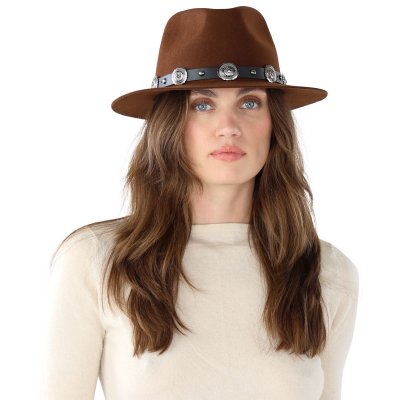 Chapeaux - Gårda Maricopa Fedora (marron)
