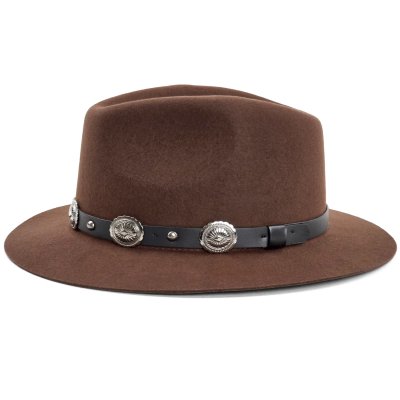 Chapeaux - Gårda Maricopa Fedora (marron)