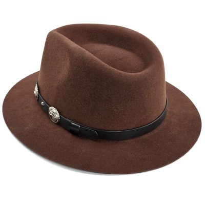 Chapeaux - Gårda Maricopa Fedora (marron)