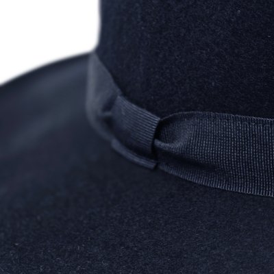Chapeaux - Gårda Napoli Fedora Wool Hat (bleu marine)