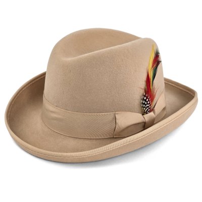 Chapeaux - Gårda Ocala Player Woolfelt (beige)