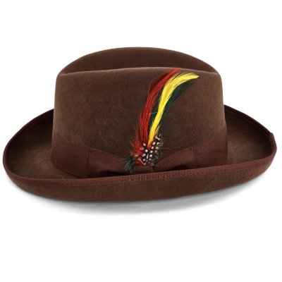 Chapeaux - Gårda Ocala Player Woolfelt (marron)
