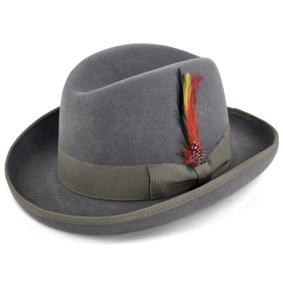 Chapeaux - Gårda Ocala Player Woolfelt (gris)