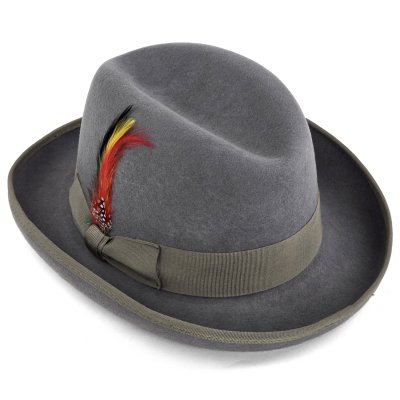 Chapeaux - Gårda Ocala Player Woolfelt (gris)