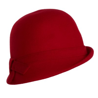 Chapeaux - Gårda Ofena Wool Cloche (rouge)