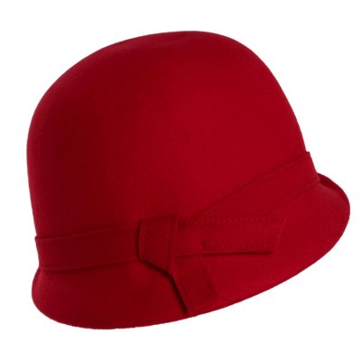 Chapeaux - Gårda Ofena Wool Cloche (rouge)