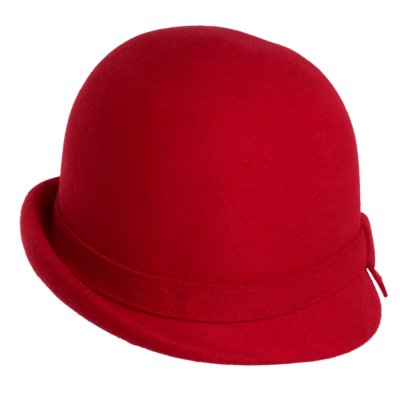 Chapeaux - Gårda Ofena Wool Cloche (rouge)