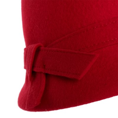 Chapeaux - Gårda Ofena Wool Cloche (rouge)