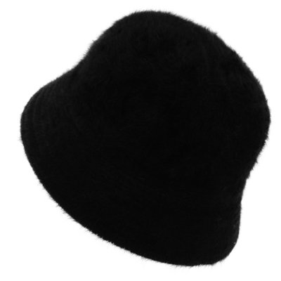 Chapeaux - Gårda Orvieto Angora Bucket Hat (noir)