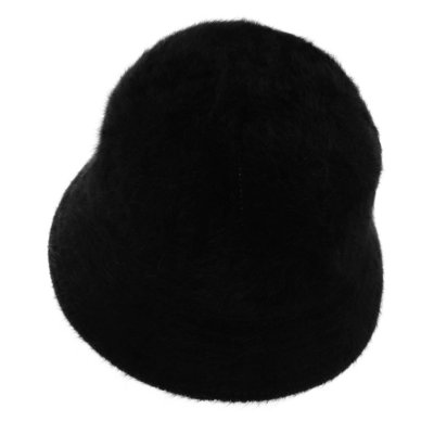 Chapeaux - Gårda Orvieto Angora Bucket Hat (noir)