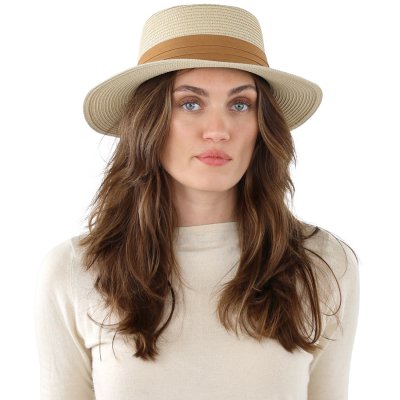 Chapeau de paille - Gårda Corfu Gambler (beige/marron)
