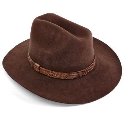 Chapeaux - Gårda Parowan Cowboy (marron)