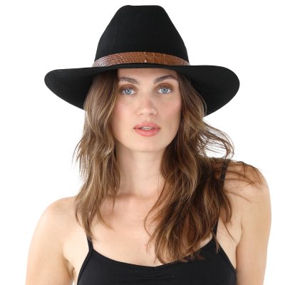 Chapeaux - Gårda Parowan Cowboy (noir)