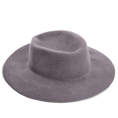 Chapeaux - Gårda Pinerolo Unstructured Wool Hat (gris)