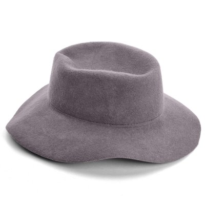 Chapeaux - Gårda Pinerolo Unstructured Wool Hat (gris)
