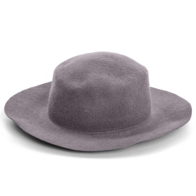 Chapeaux - Gårda Pinerolo Unstructured Wool Hat (gris)