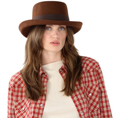 Chapeaux - Gårda Pomeroy Gambler (marron)