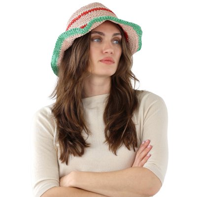 Chapeau de paille - Gårda Praiano Bucket hat (multi)