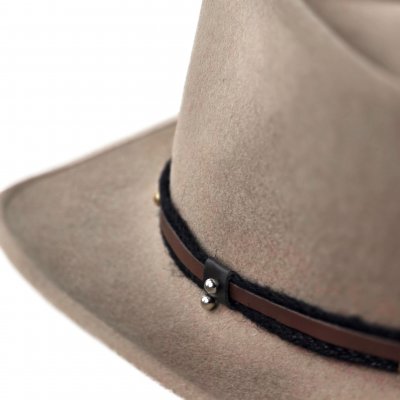 Chapeaux - Gårda Santaquin Crushable Wool felt Western hat (taupe)