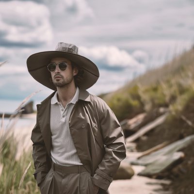 Chapeaux - Gårda Sarek Outdoor Hat (gris foncé)