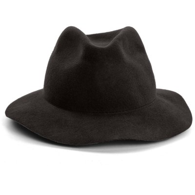 Chapeaux - Gårda Sassari Wool Fedora (noir)