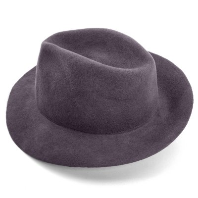 Chapeaux - Gårda Sassari Wool Fedora (gris)