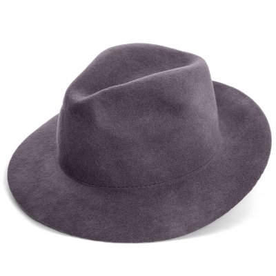 Chapeaux - Gårda Sassari Wool Fedora (gris)