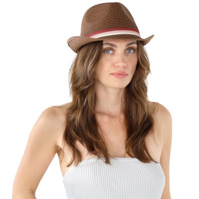 Chapeau de paille - Gårda Seville Trilby (marron)
