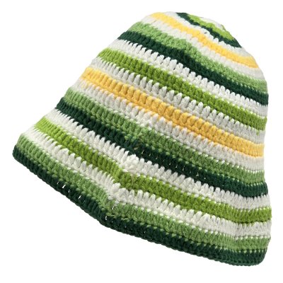 Chapeaux - Gårda Solero Knitted Bucket Hat (vert/multicolore)