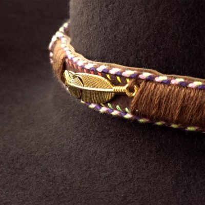 Chapeaux - Gårda Toquerville Crushable Wool felt Western hat (marron)