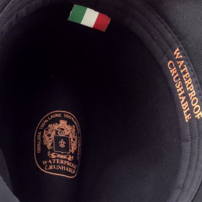 Chapeaux - Gårda Toquerville Crushable Wool felt Western hat (noir)