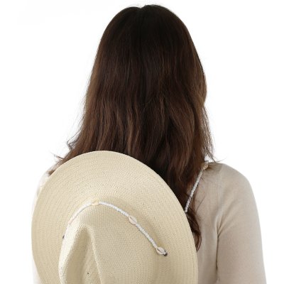 Chapeau de paille - Gårda Valencia Fedora (beige)
