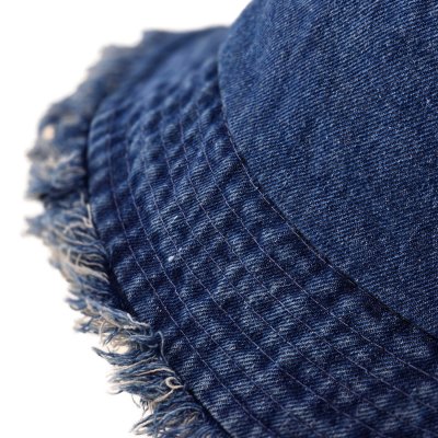 Chapeaux - Gårda Vintage Denim bucket hat (bleu foncé)