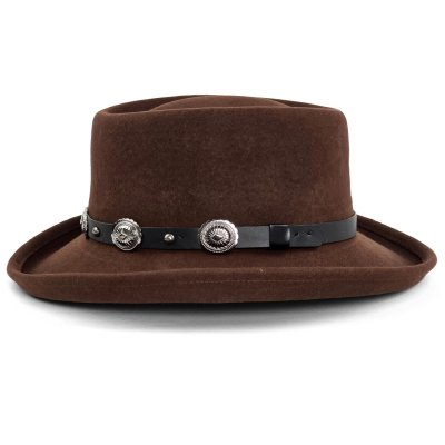 Chapeaux - Gårda Winchester Gambler (marron)