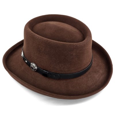 Chapeaux - Gårda Winchester Gambler (marron)
