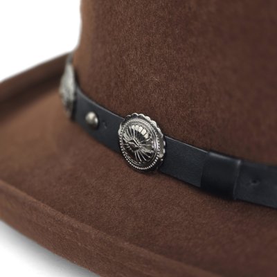 Chapeaux - Gårda Winchester Gambler (marron)