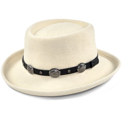 Chapeaux - Gårda Winchester Gambler (blanc)
