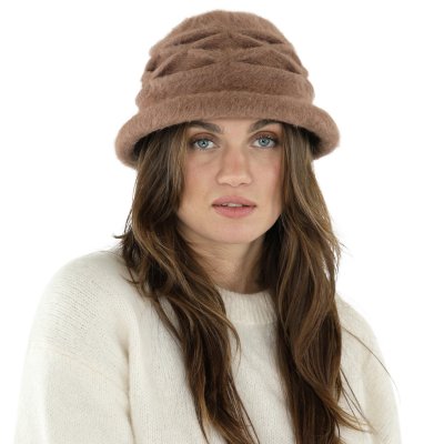 Chapeaux - Gårda Atri Angora Cloche (brun)