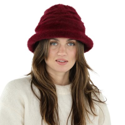 Chapeaux - Gårda Atri Angora Cloche (bourgogne)