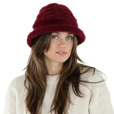 Chapeaux - Gårda Atri Angora Cloche (bourgogne)