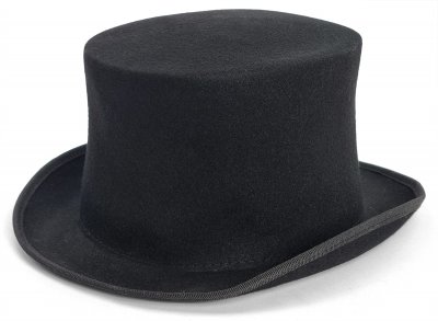 Chapeaux - Gårda Chiesa Top Hat Wool (noir)