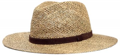 Chapeaux - Gårda Arese Seagrass Fedora (nature)
