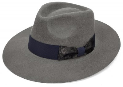 Chapeaux - Gårda Boston Fedora (gris)